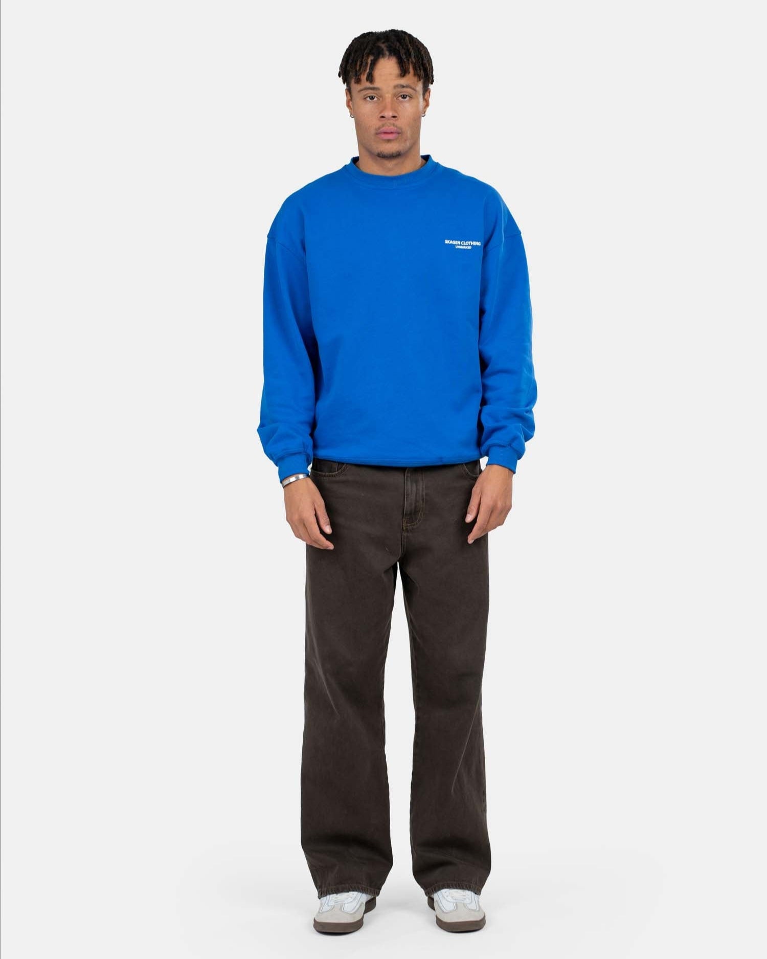 UNMARKED Sweatshirt Royal Blue | Skagen - clothing.dk